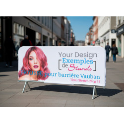 Housse barrière Vauban en tissu stretch